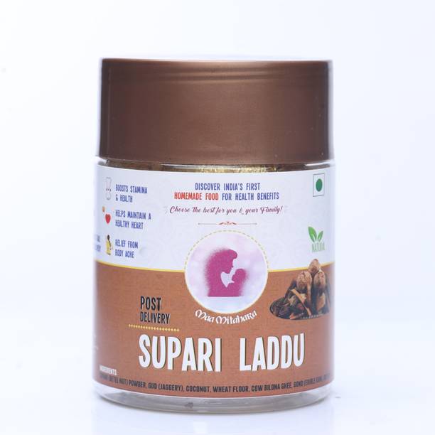 MaaMitahara MM002 Postnatal Supari Laddu 300 Gm Mason Jar