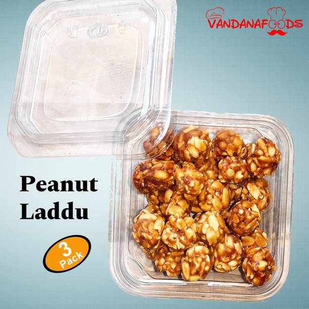 Vandana foods Peanut Laddu ( Pack of 3 ) Box
