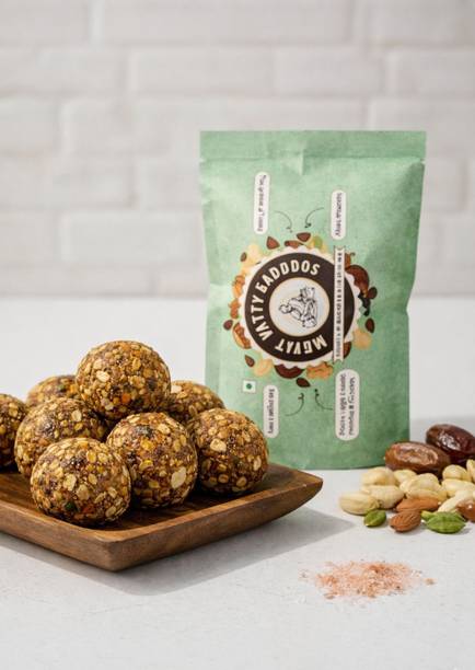 NANI KI KAHANI Handmade Nutty Dates Laddoo Healthy Dry Fruits Laddoo No Added Sugar 3 Pcs Pouch