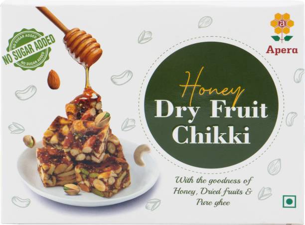 APERA Honey Dry Fruits Chikki (Sugar Free) (Honey, Kaju, Badam, Pista, Khajur, Pure Gee) Box