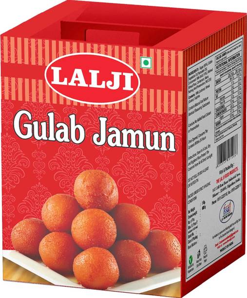 lalji Gulab Jamun 1Kg Irresistible Indian Dessert Tin