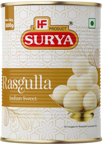 Surya 500gm Rasgulla | Indian Sweet | Festive Sweet |