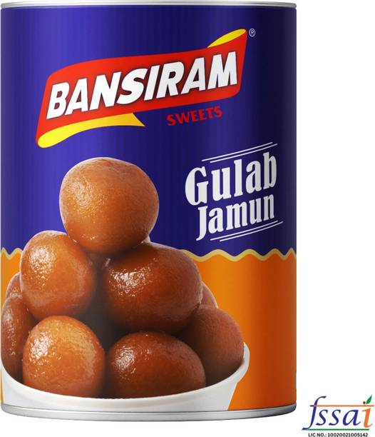 बंसीराम गुलाब जामुन टिन