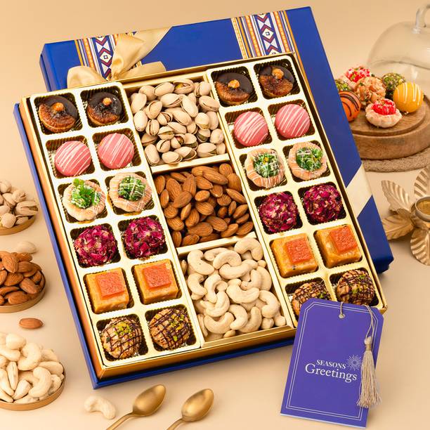 HyperFoods Diwali Sweets Hamper | Perfect Gifting Choice for Diwali Festival Box