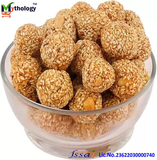 Mythology Tasty n Crunchy Till Laddu 200gm Box