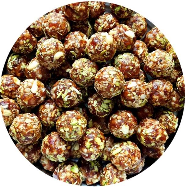 DARSHIK ENTERPRISES gond khajoor laddu| gond dry fruits laddu|no sugar|no preservatives Box