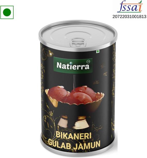 Natierra open & Eat Bikaneri Gulab Jamun | 8pcs Can
