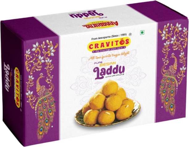 Cravitos Besan Laddu | Nutty Aromatic Sweet Treat Box