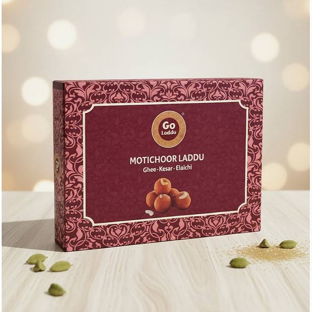 GO LADDU Motichoor Laddu 450 gms Box