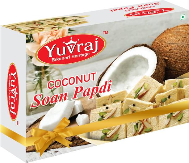 Yuvraj Food Product sweets coconut soan papdi 200 gm box Box