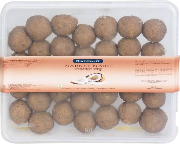 Rishi Kart Bengali Naru | Coconut Jaggery Ladoo | Bengali Sweet Gurer Narkel Naru Box
