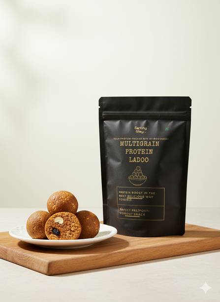 earthy way "Multigrain Protein Ladoo: Healthy Energy Boost for Snacks & Weight Loss