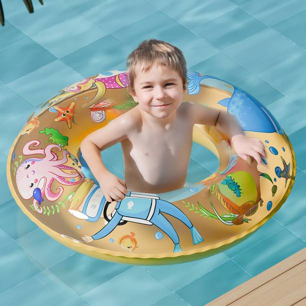 Lifelong Swimming Ring | Kids Swim Tube | Safe Learning Float for Girls & Boys | Durable Inflatable Water Ring | Pool Accessory Swim Floatation Belt