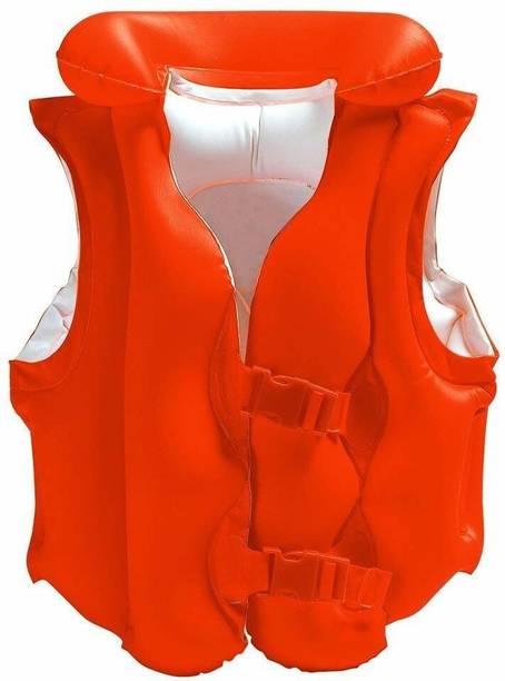 DEVCHHAYA ENTERPRISE Inflatable Swim Vest Jacket for Kids (5-8 Years Pack of 1) Swim Floatation Belt
