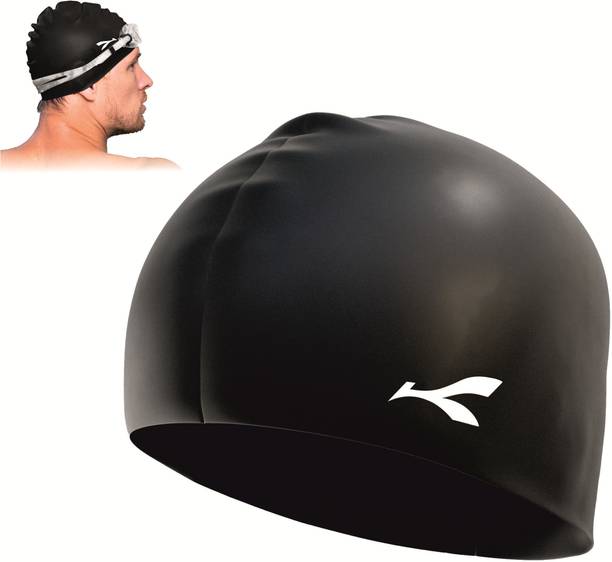 Konex Waterproof Silicone|Stretchable & Quick-Dry|Prevents Hair Pull & Chemical Damage Swimming Cap