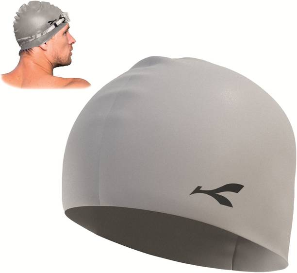 Konex Waterproof Silicone|Stretchable & Quick-Dry|Prevents Hair Pull & Chemical Damage Swimming Cap
