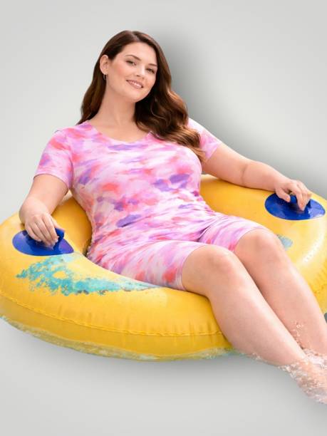 DRAXSTARIOHN Solid Women Swimsuit