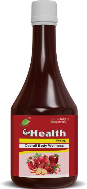 Cura Health Syrup I Health tonic I Overall Body Wellness I 300ML ALOE VERA