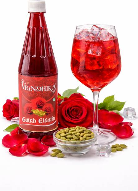 Vrindhika Gulab_elaichi 750ML gulab, elaichi