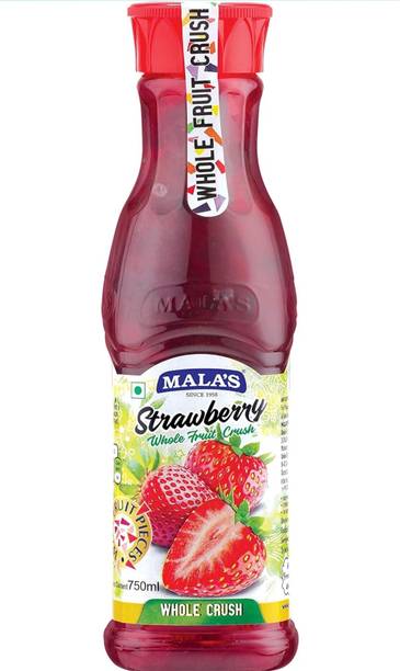 mala's Strawberry Whole Fruit Crush Strawberry
