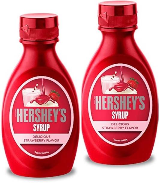 HERSHEY'S Strawberry Flavored Syrup|Delicious Strawberry Flavor,Liquid SYRUP STRAWBERRY