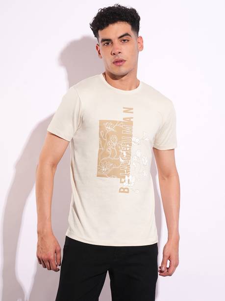 Slim Fit Men's Short Sleeves T-Shirt by Being Human Clo...