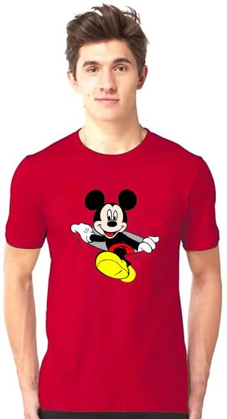 Tee Gallery Printed Men Round Neck Multicolor T-Shirt