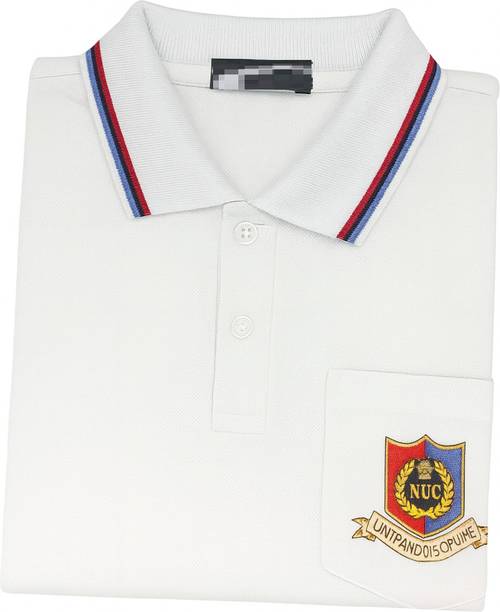 shree maruti shopping White Uniform T Shirt