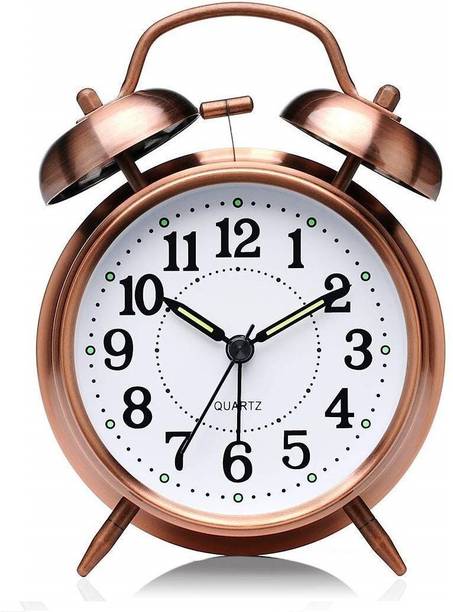 LAKDIMANTRA Electric Clock Brown Clock
