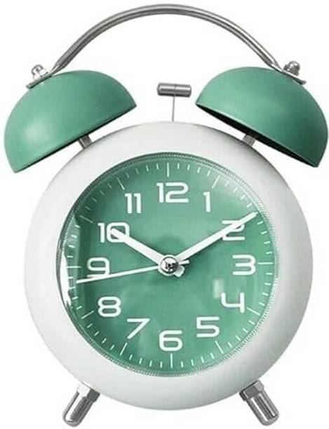 RuHaNest Analog-Digital Green Clock