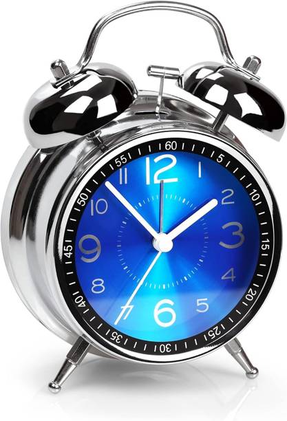 vaghni d s Electric Clock Silver Clock