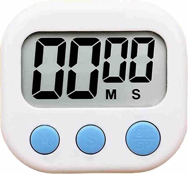 Kadio Digital White Clock