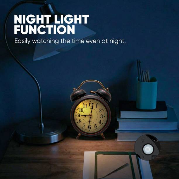 Dozy Analog Black Clock