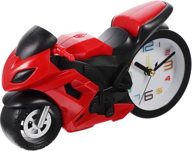 Temix Analog Red Clock