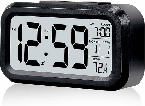 Adonai Digital Black Clock