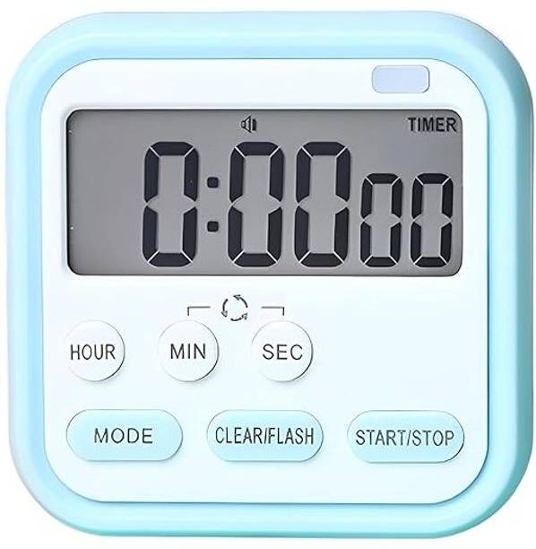 YCVARIYAENTERPRISE Digital Kitchen Timer & Stopwatch, Large Digit Countdown Digital Kitchen Timer