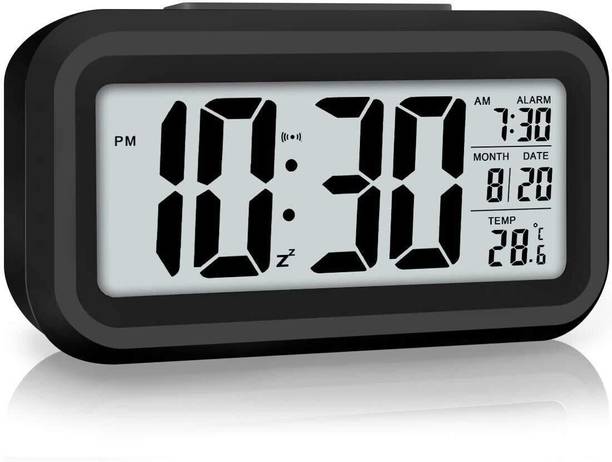 Hiwaga Digital Black Clock