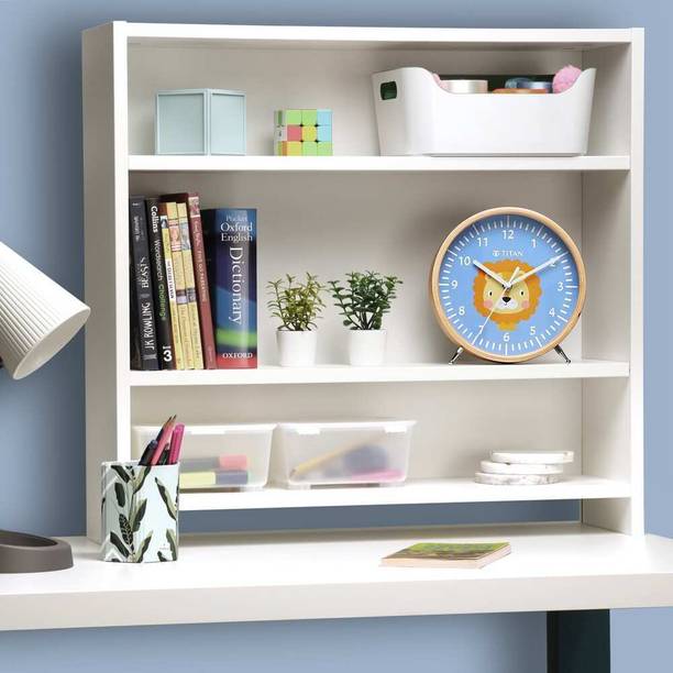 Titan Analog Brown Clock