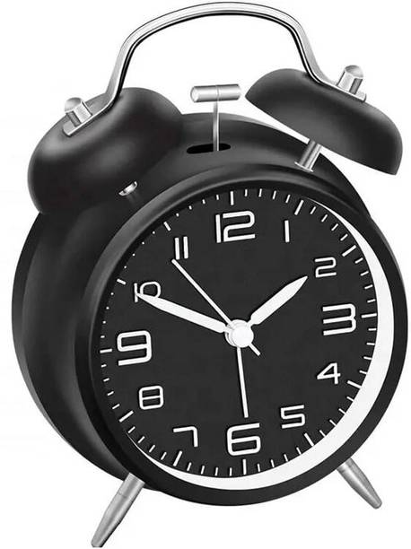 Temix Analog Black Clock