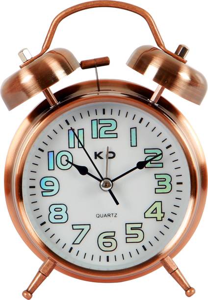 Kadio Analog Copper Clock