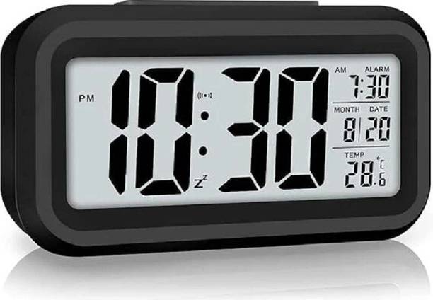 SUEFOR Digital Black Clock