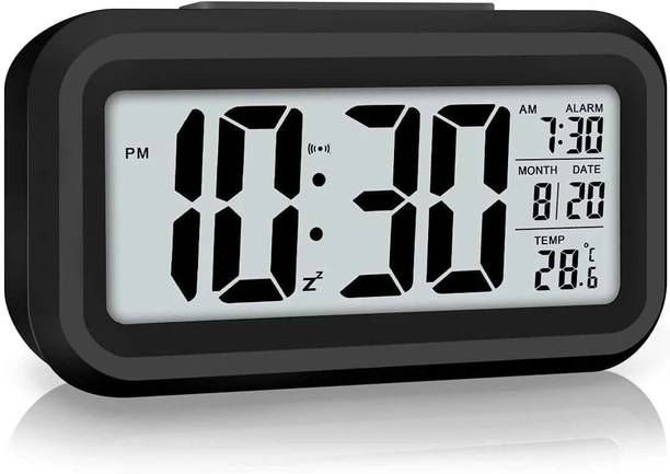 Dailyneed Digital Black Clock