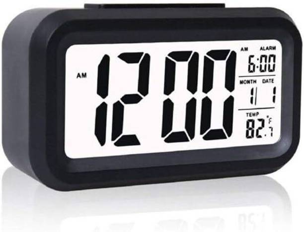 VIHANCO Digital Black Clock
