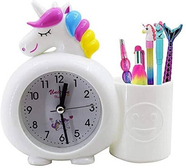 Bhive Analog-Digital White Clock