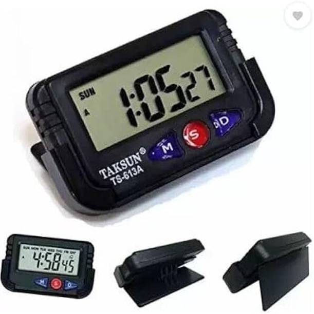 TAKSUN Digital Black Clock