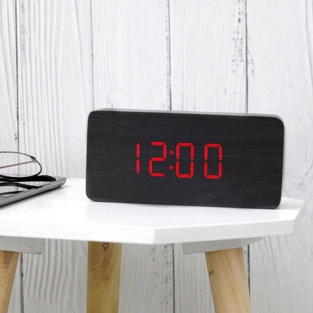 The Procure Store Digital Black Clock