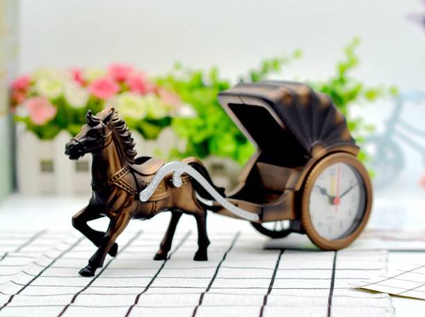 Spiaty Analog Bronze1 Clock