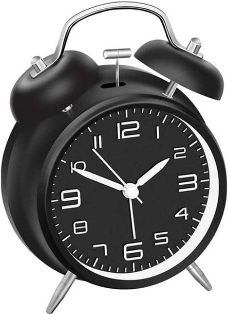 Pamidhar Analog Black Clock