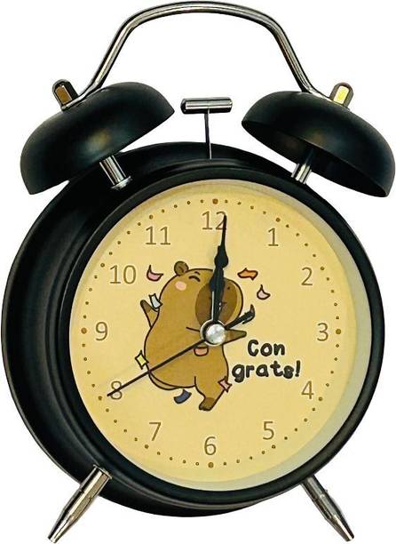 BUNDLEJOY Analog Black Clock