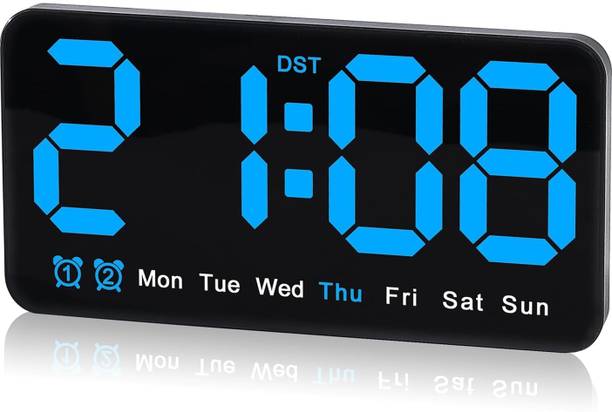 Cutebee Analog-Digital Black Clock